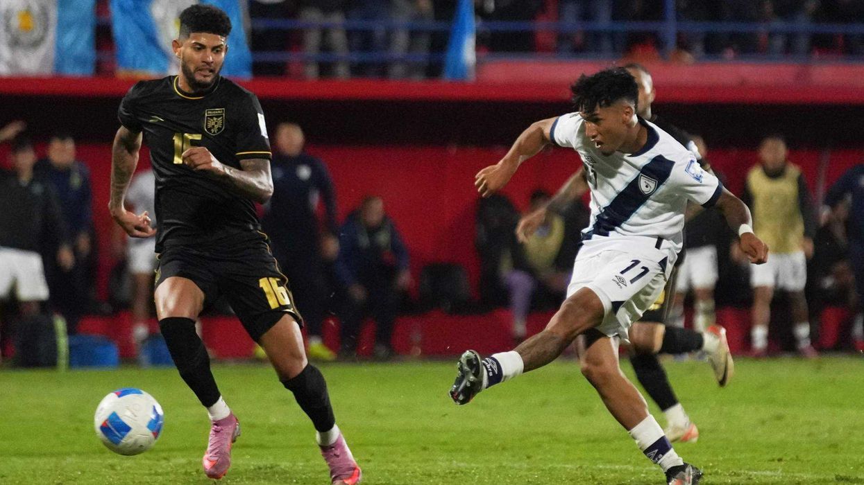 Thomas Christiansen celebra la histórica clasificación de Panamá al Mundial. AP.