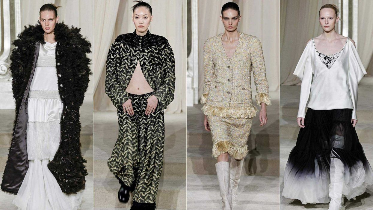 Un invierno confortable y glamour con Chanel. AFP.